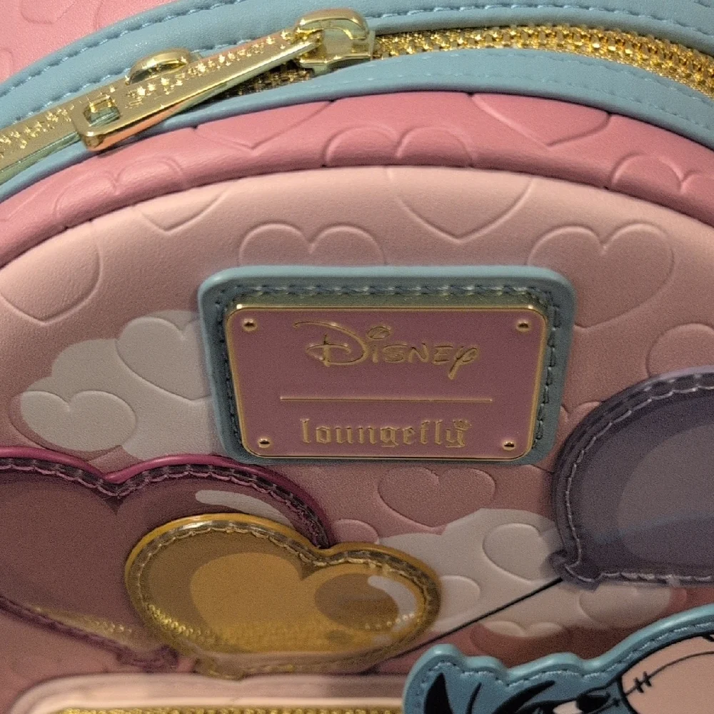 Loungefly Disney Eeyore Heart Balloons Mini Backpack NWT